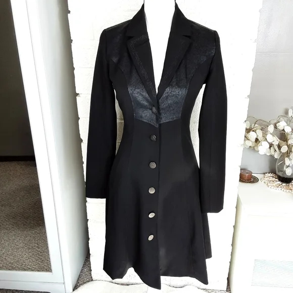 Harry Potter Hot Topic Deadly Hallows Black Button Up Jacket Size XS~No Hood - Picture 2 of 13